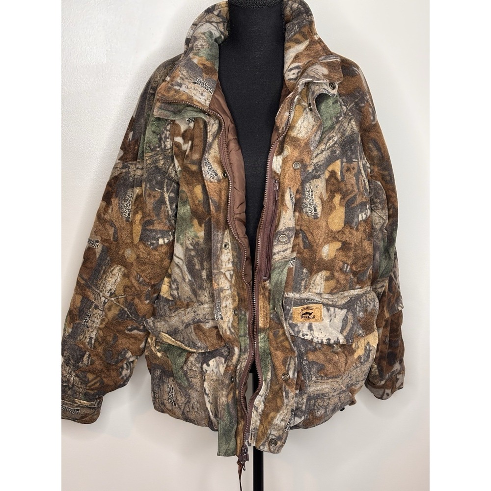 Duxbak Full Zip Adventure Timber Camouflage Men's Medium No Hood